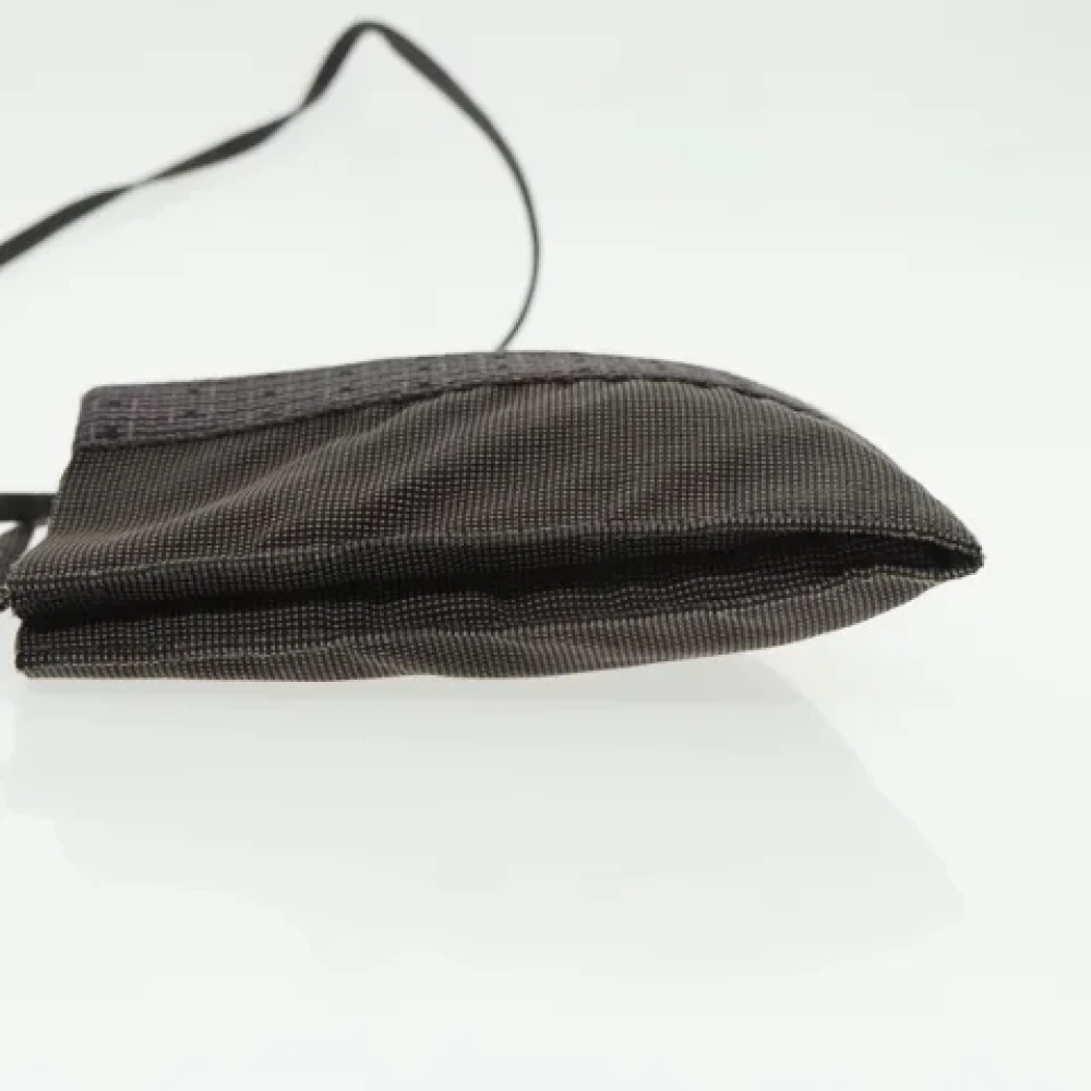 Hermès Vintage Pre-owned Canvas clutches Gray Dames