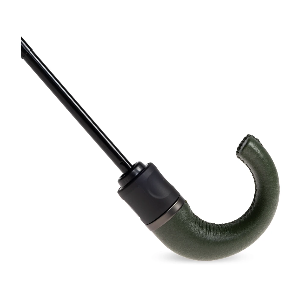 Moschino Opvouwbare paraplu met logo Green Unisex