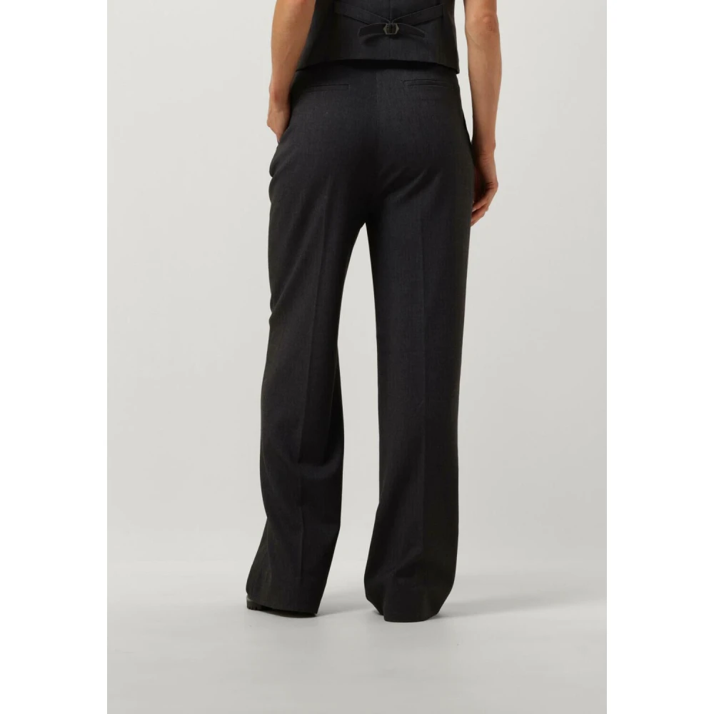 Copenhagen Muse Elegante Tailored Broek Gray Dames