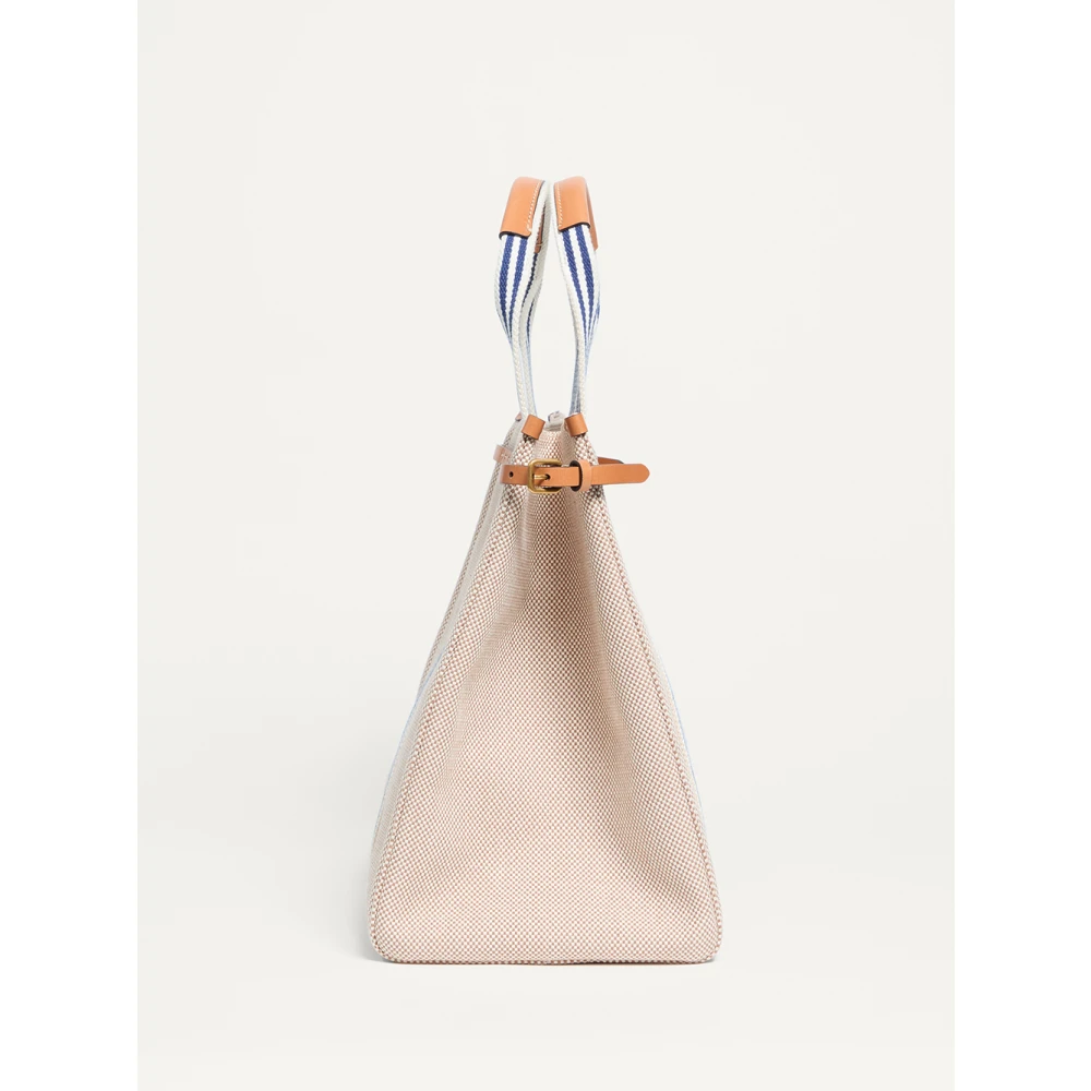 Valentino Garavani Witte tassen met VLogo handtekeningdetail Beige Heren