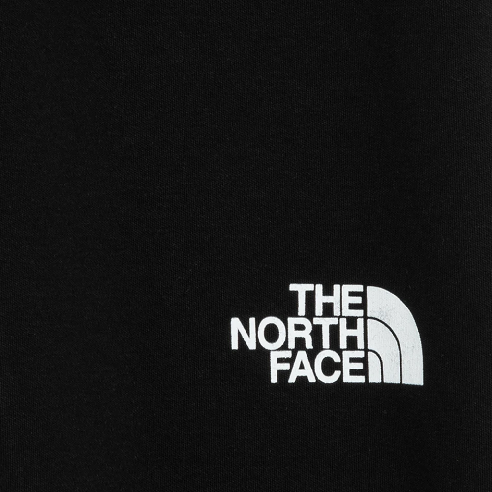 The North Face Leggings met Hoge Taille in Effen Kleur Black Dames