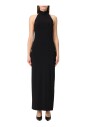 robe-longue-noire-a-col-halter