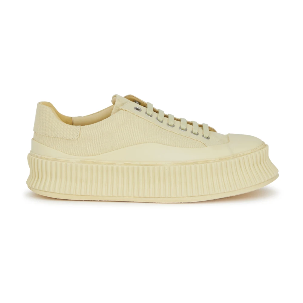 Jil Sander Casual Sneakers voor dagelijks gebruik Dames Schoenen Beige