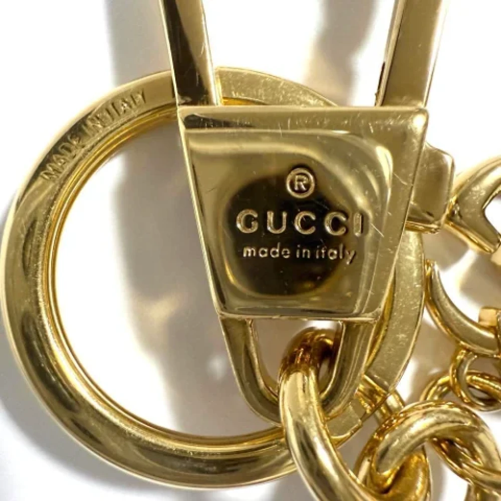 Gucci Vintage Pre-owned Metal key-holders Red Dames