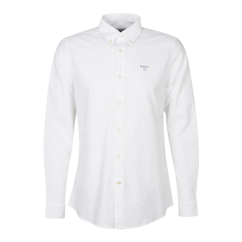 Barbour Oxford Overhemd White Heren