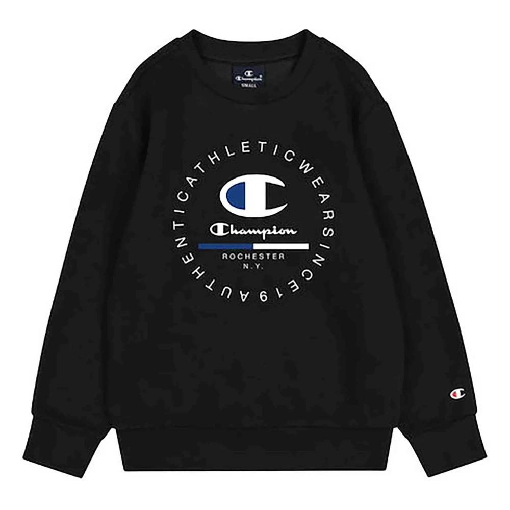 Champion Graphic Logo Fleece Crewneck Sweater Junior