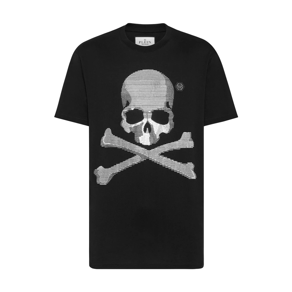 Philipp Plein Snygga T-shirts för Män och Kvinnor Black, Herr