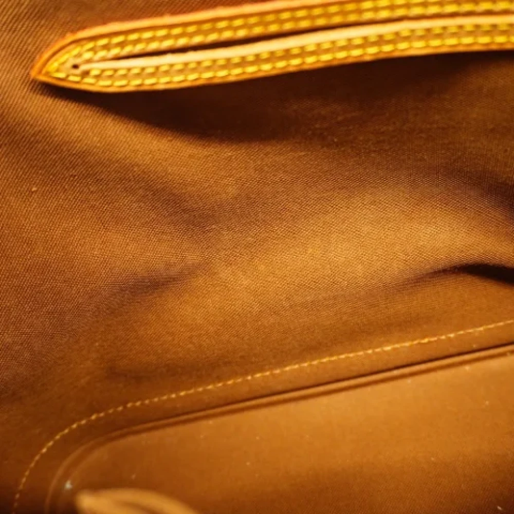 Louis Vuitton Vintage Pre-owned Fabric handbags Brown Dames