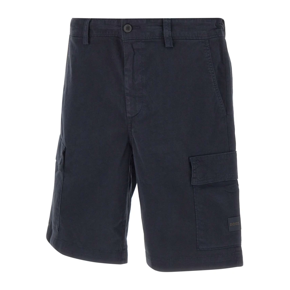 Hugo Men's Blue Casual Shorts, W32, Sisla_cargo