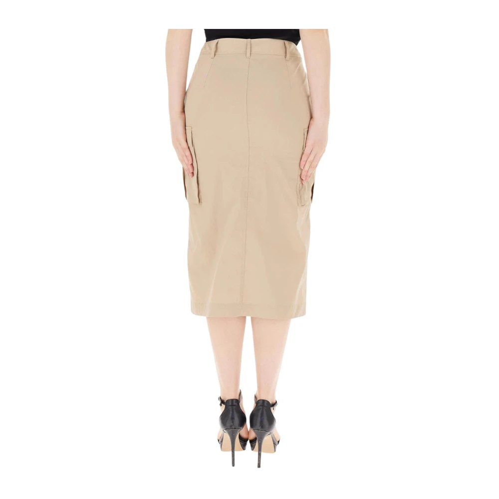 Marella Stijlvolle Manolo Rok Beige Dames