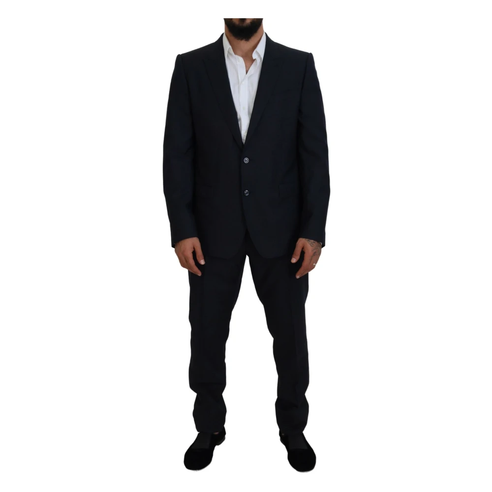 Dolce & Gabbana Men's Blue Martini Suit - Single Breasted Suits - 2XL - Suits