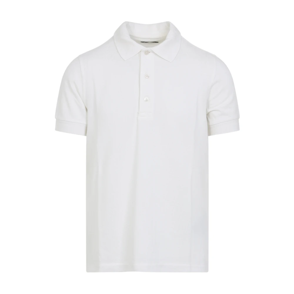 Tom Ford Vit Piquet Polo
