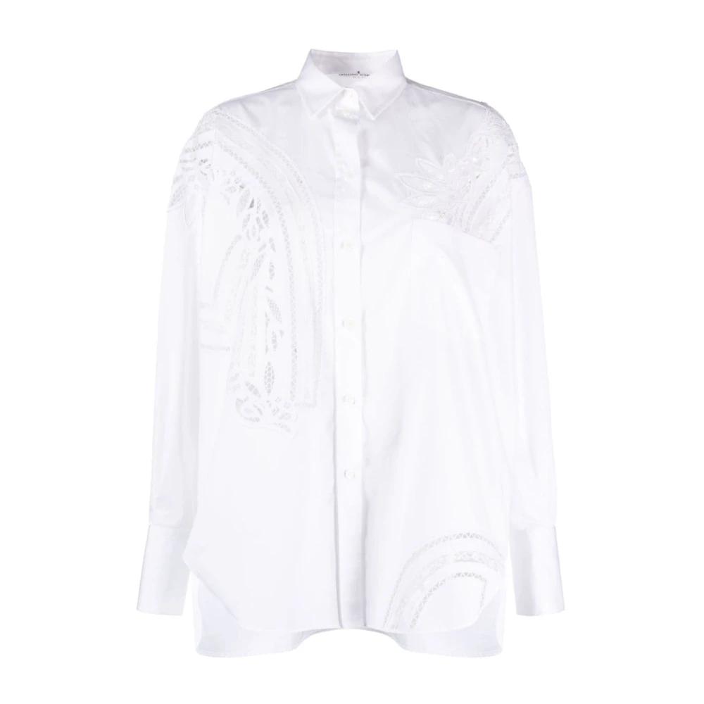 Ermanno Scervino Blouses & Shirts White Dames