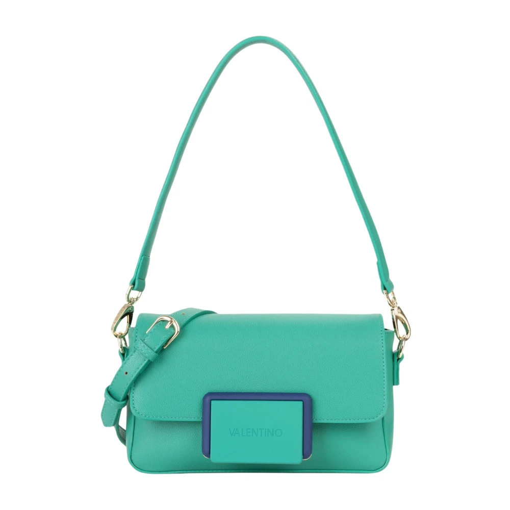 Valentino By Mario Valentino Women's Green Shoulder Bags, One Size, Thetis Shoulder Bag