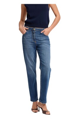 Bootcut jeans high waist, cropped ijsblauw denim used • Prijs € 27,99 • online shop Bootcut jeans high waist, cropped ijsblauw denim used • Prijs € 27,99 • online shop