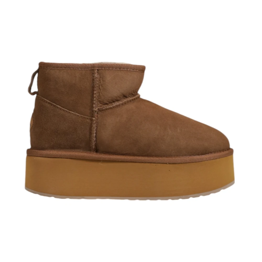 Emu , Winter Boots, Female, Beige, 7 Uk, Micro Flatform Womens Shoes