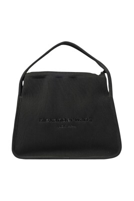 black-ribbed-crossbody-bag