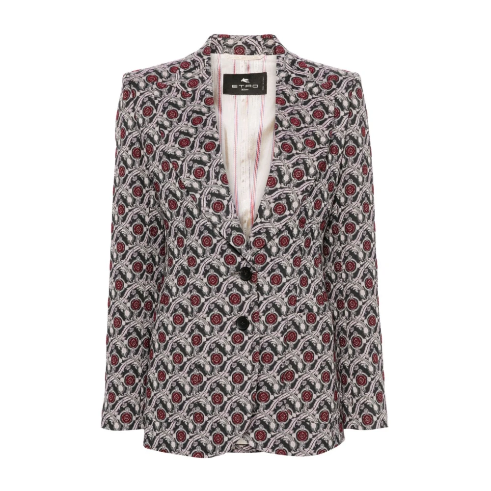 ETRO Stijlvolle Jas voor Mannen en Vrouwen Multicolor Dames