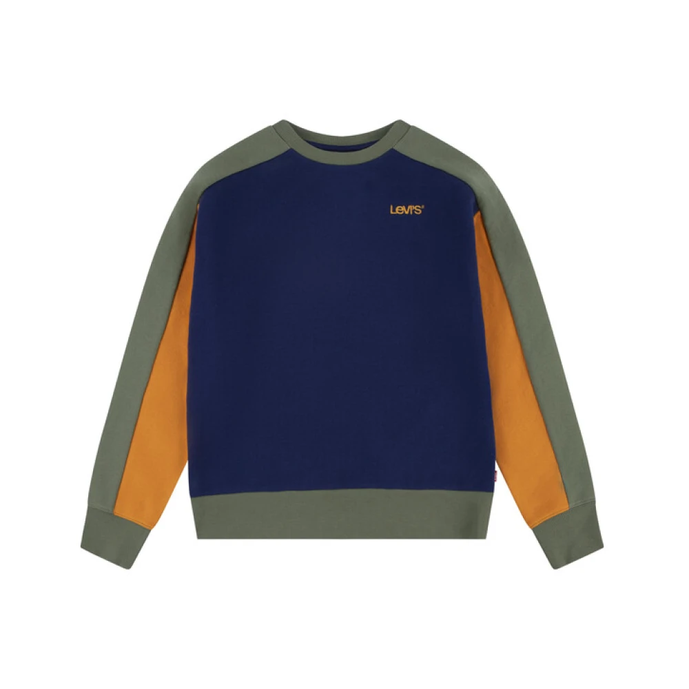 Levi's Boys Blue Kids Sweatshirts, 10 Y, College Jumper