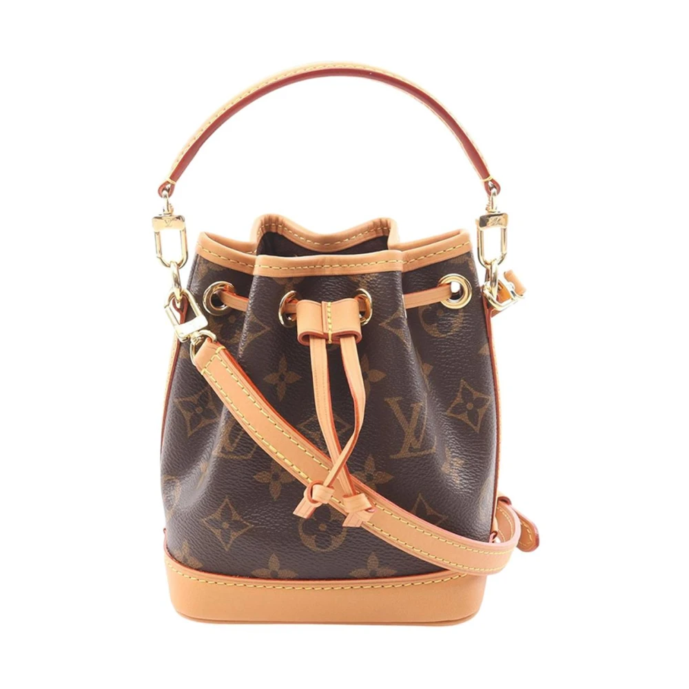 Louis Vuitton Vintage Women's Brown Pre-Owned Vintage Monogram Bucket Bag