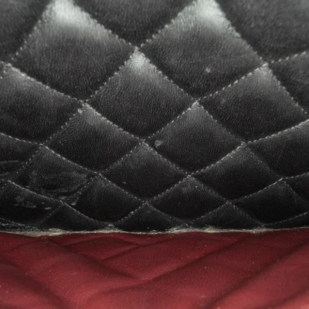 Chanel Vintage Pre-owned Leather chanel-bags Black Dames