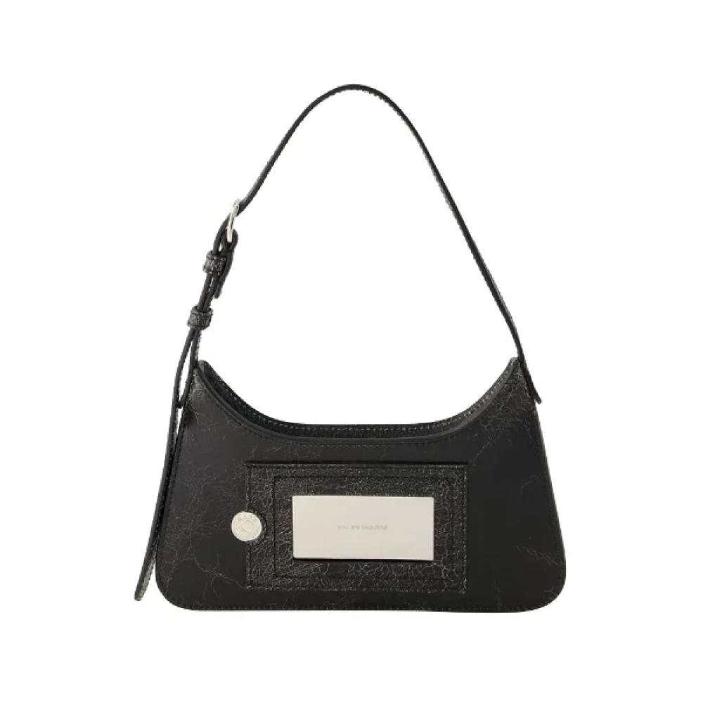 Acne Studios Leather handbags Black Dames
