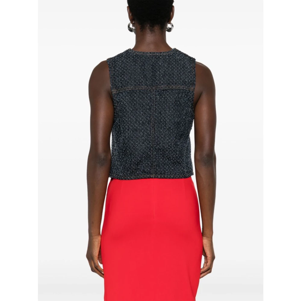 Ganni Stijlvolle Sweaters Collectie Gray Dames
