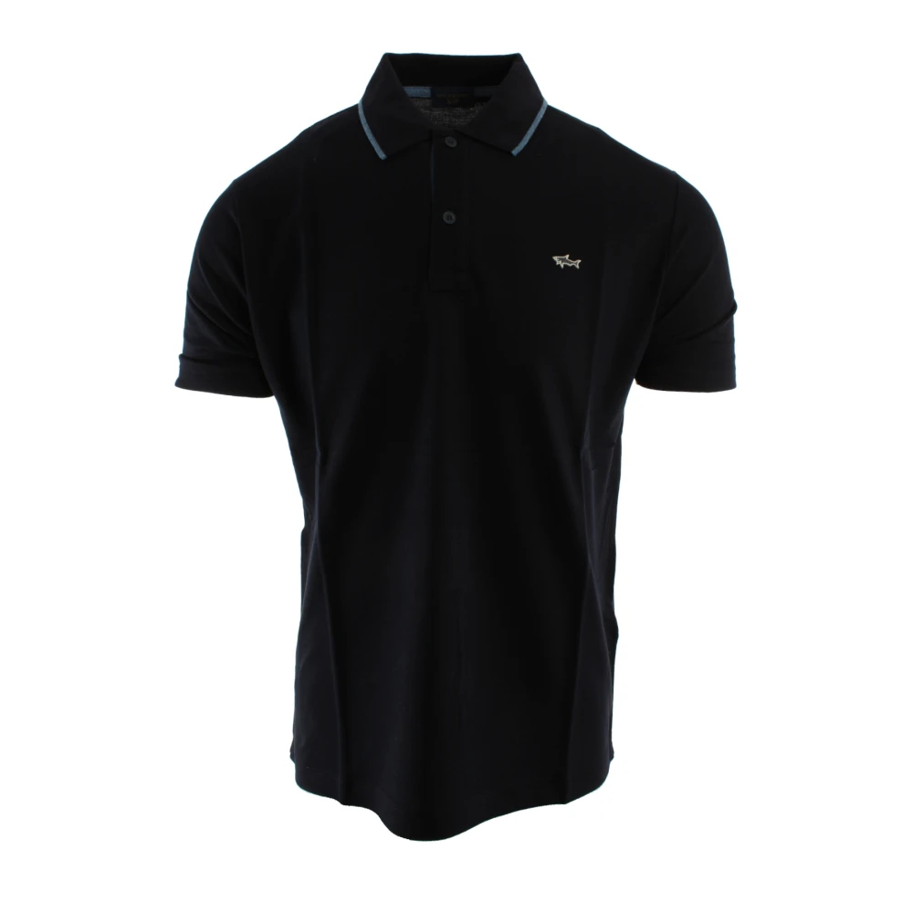 Paul & Shark Blue Polo Shirts, Male, L, Xsoft Polo