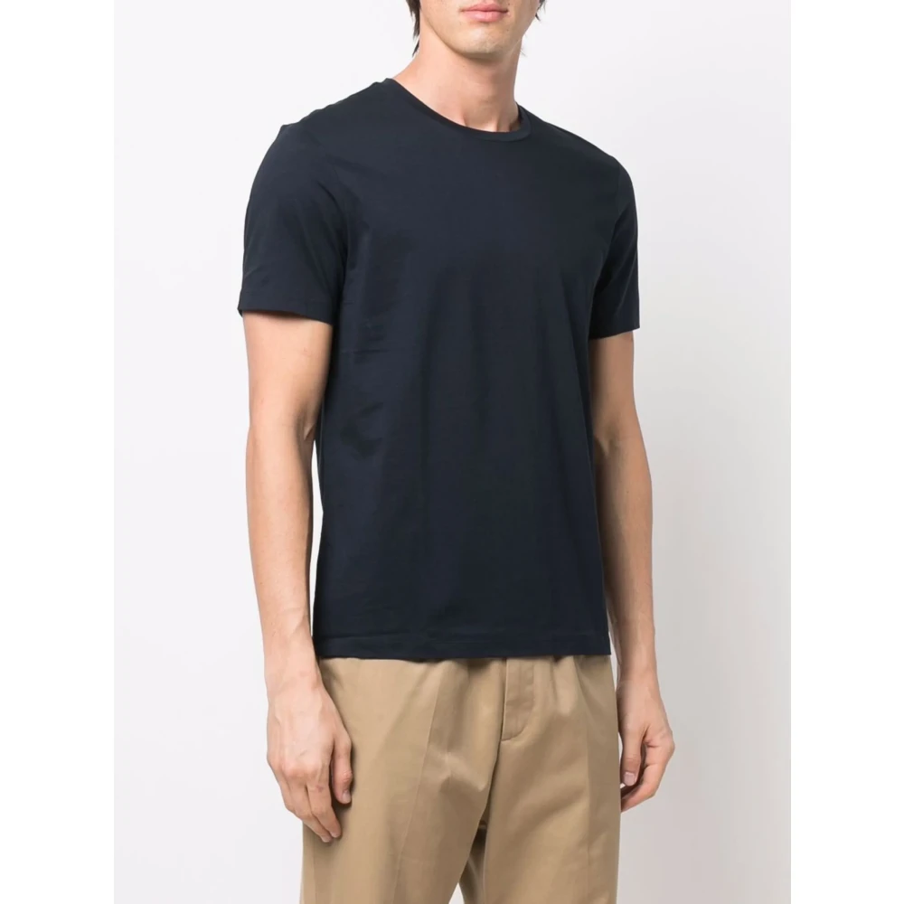 Hugo Boss Slim Fit Katoenen T-shirt Blue Heren