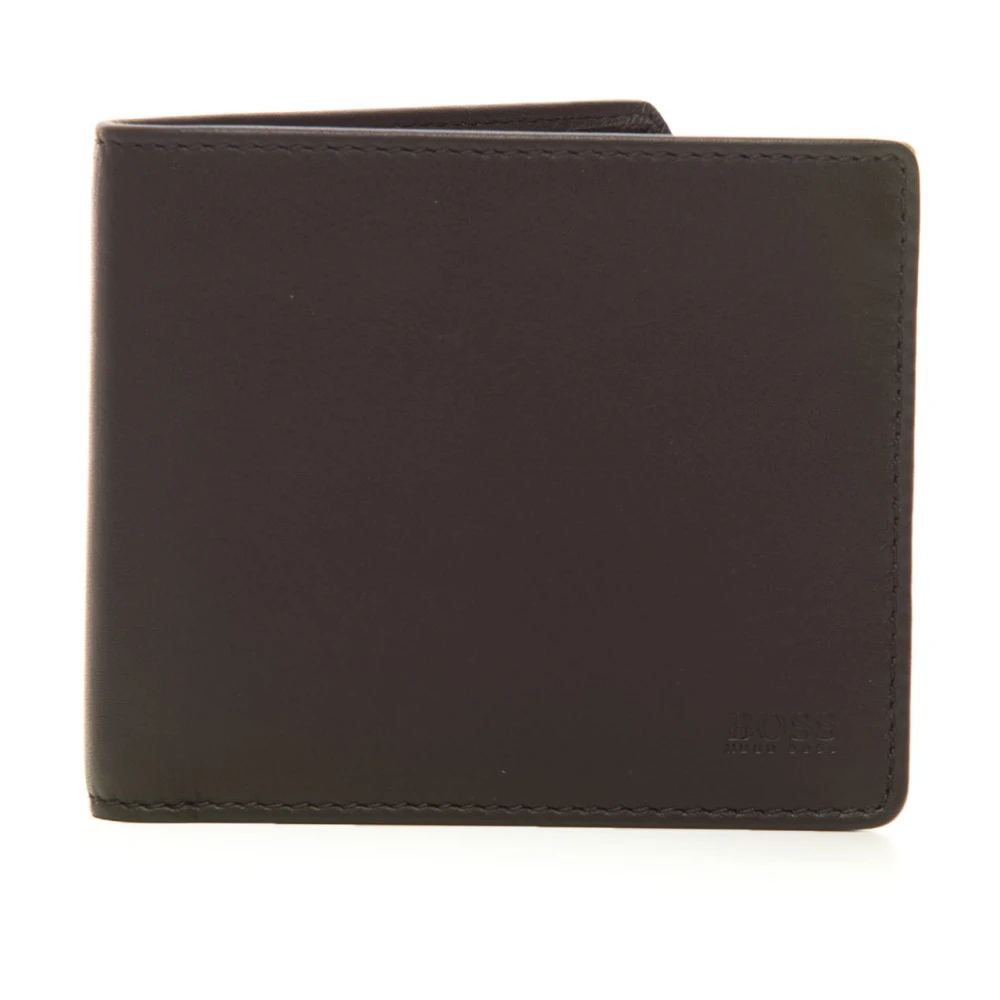 Zip Leather Wallet Medium Size Boss Wallets Cardholders Miinto