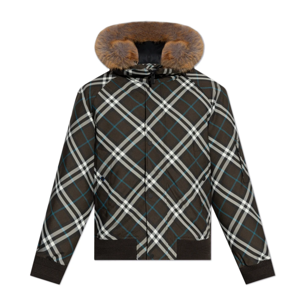 Burberry Jas met ruitpatroon Multicolor Heren