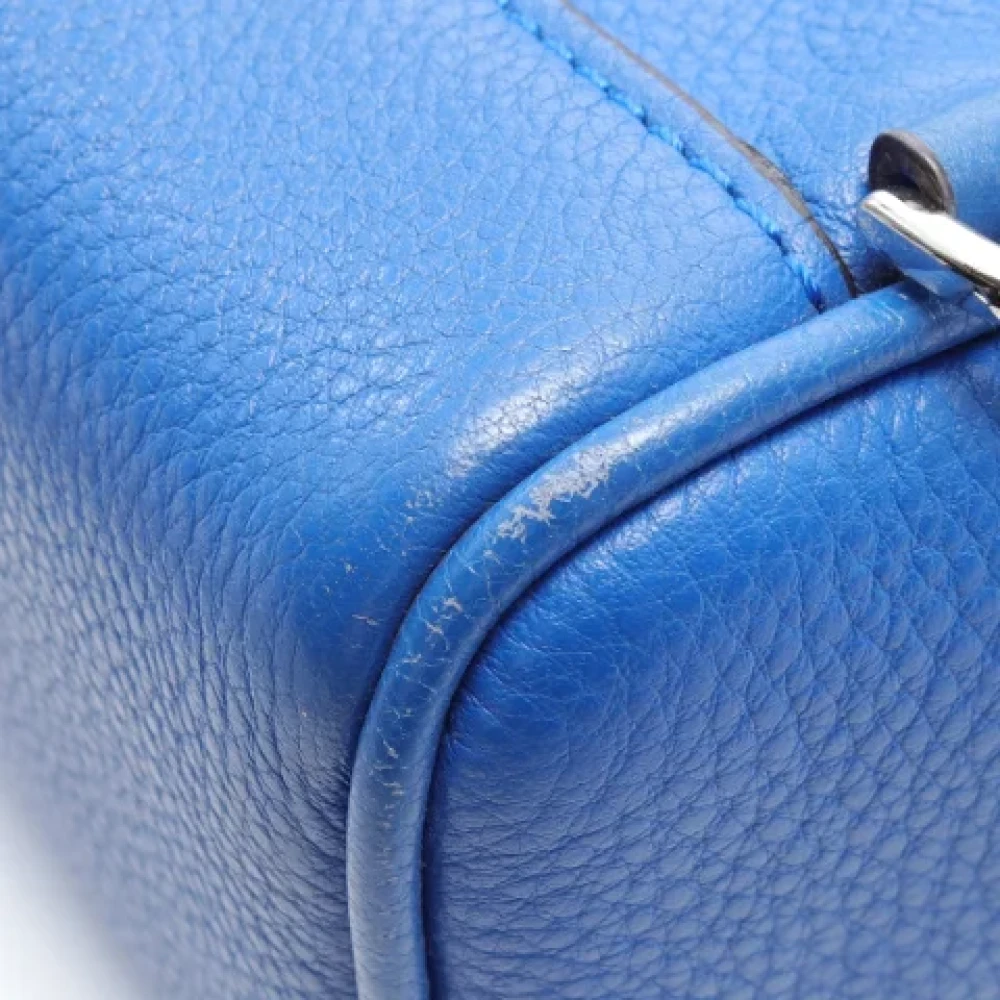 Michael Kors Pre-owned Leather backpacks Blue Dames