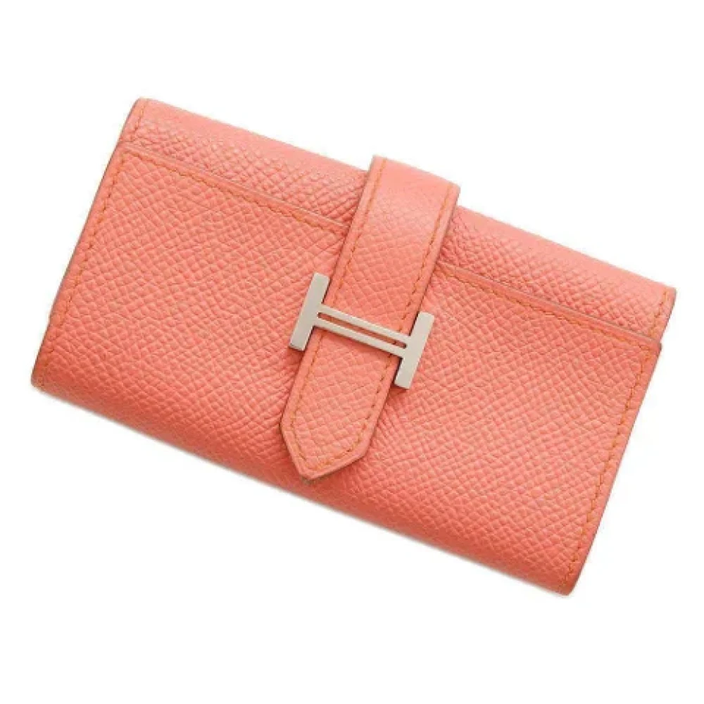 Hermès Vintage Pre-owned Leather key-holders Pink Dames