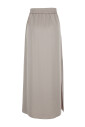 beige-long-skirt-elastic-waist-stretch