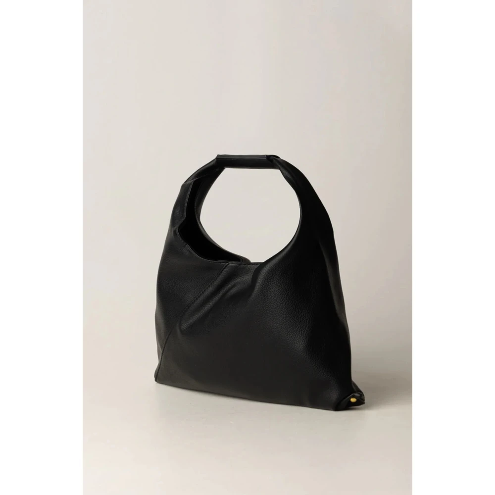 Manila Grace Zachte Mini Tas Art. B363Eu Black Dames