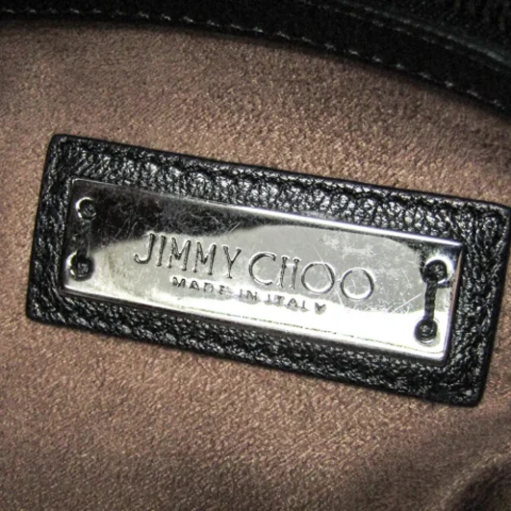 Jimmy Choo Pre-owned Leather handbags Black Dames