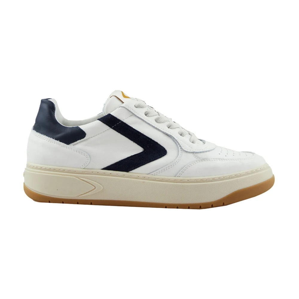 Valsport 1920 Witte leren unisex sneakers met ambacht Dames Schoenen