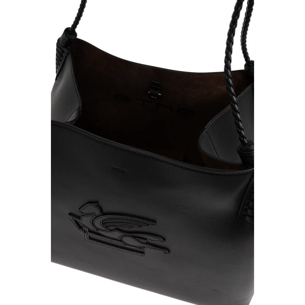 ETRO Shopper type tas Black Dames