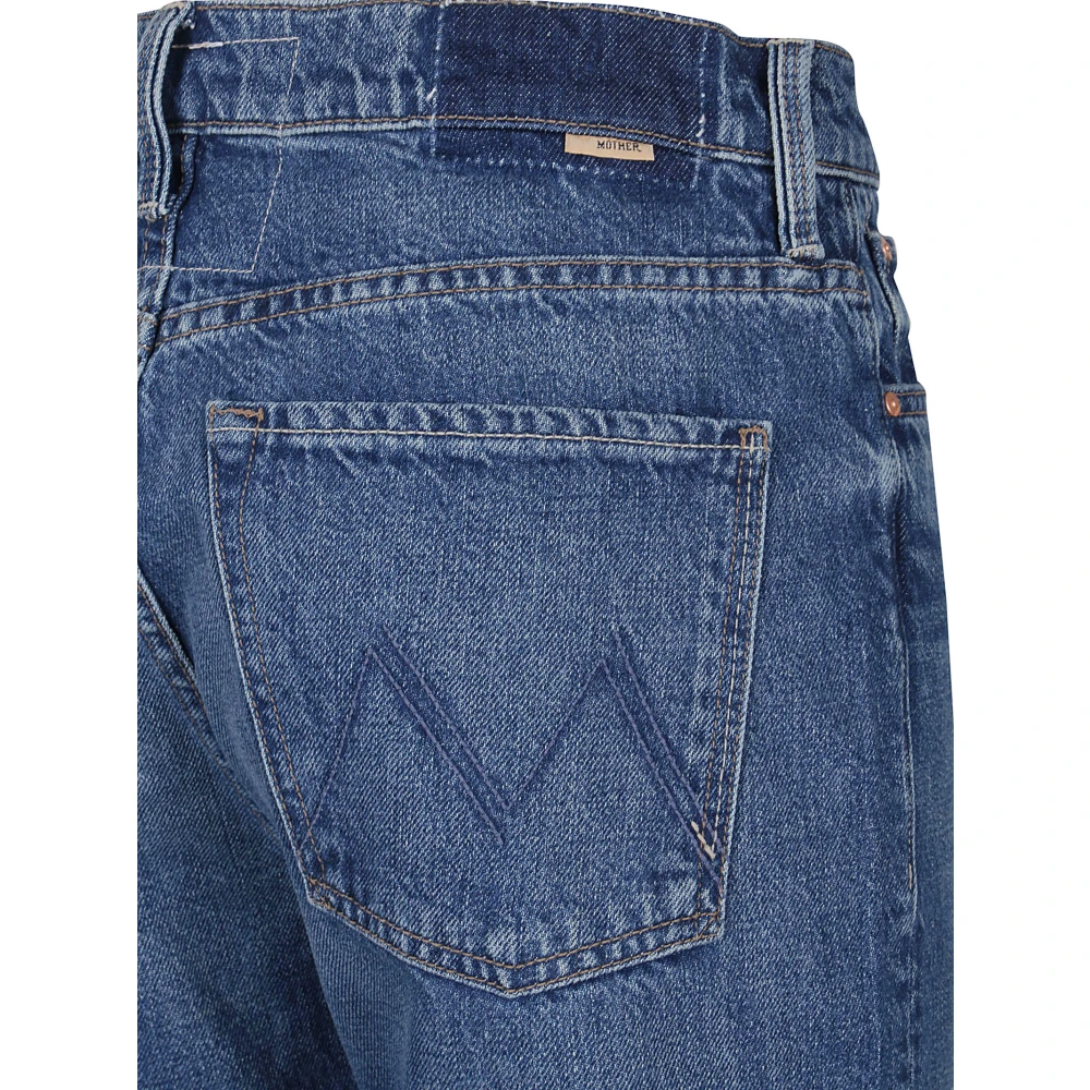 Mother Denim Jeans Made in USA Blue Dames