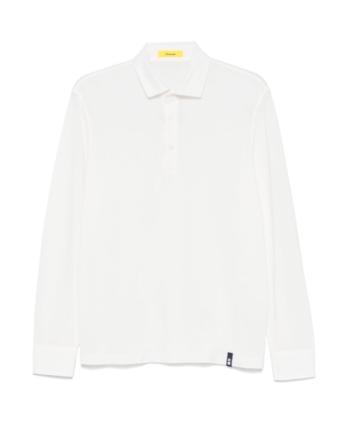 polo-blanc-a-manches-longues