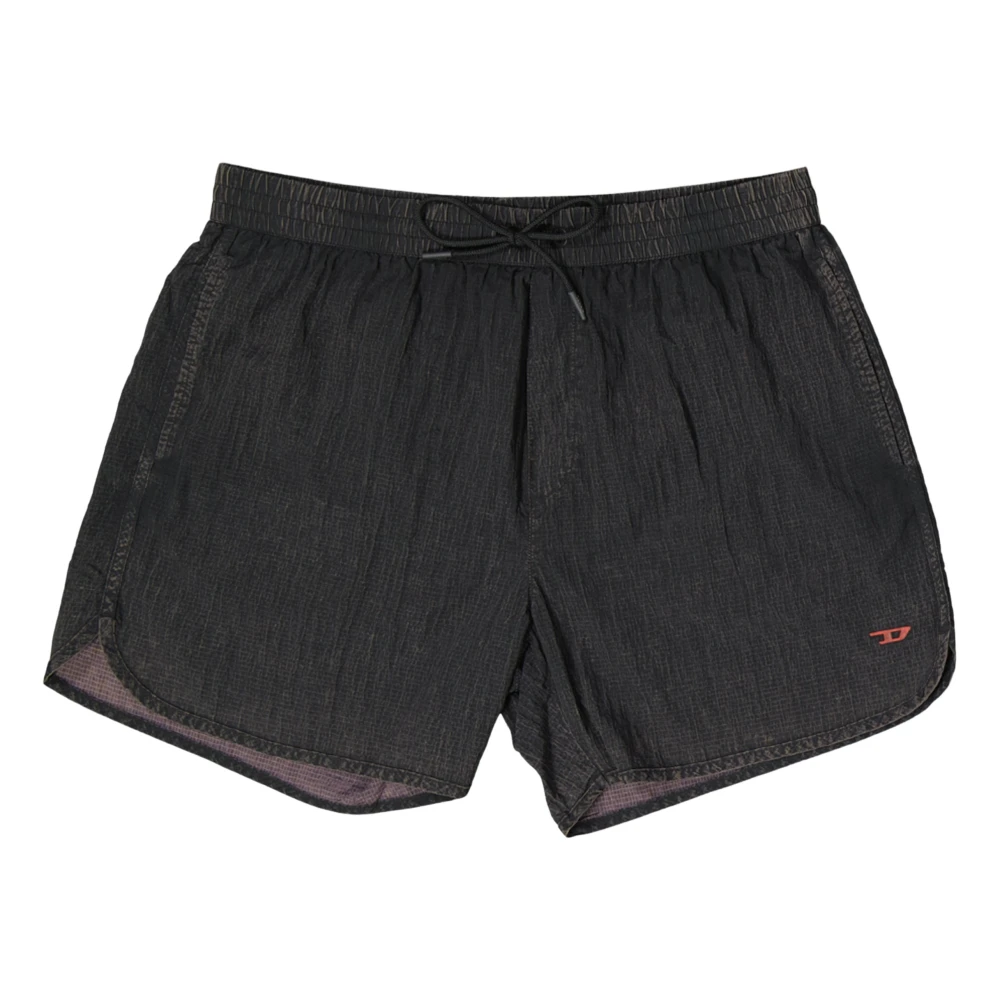 Diesel Mannelijk Zwart Badmode Heren, L, Nylon, E Zwemshorts