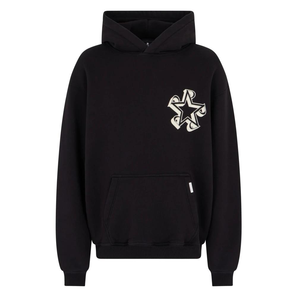 Represent Men's Black Initial Star Hoodie - Hoodies - M - Sweatshirts & Hoodies