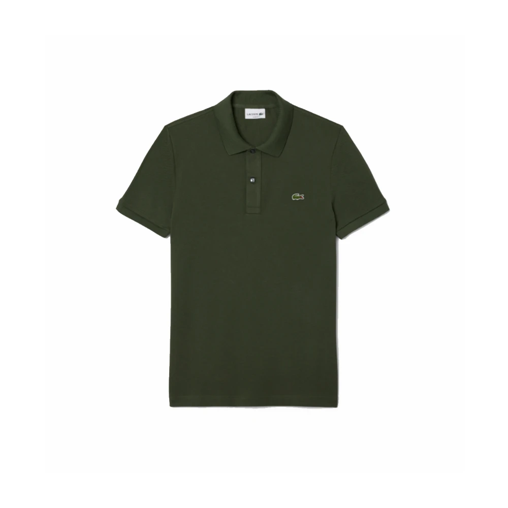 Lacoste Grön Slim Fit Piqué Polo Original L.12.12