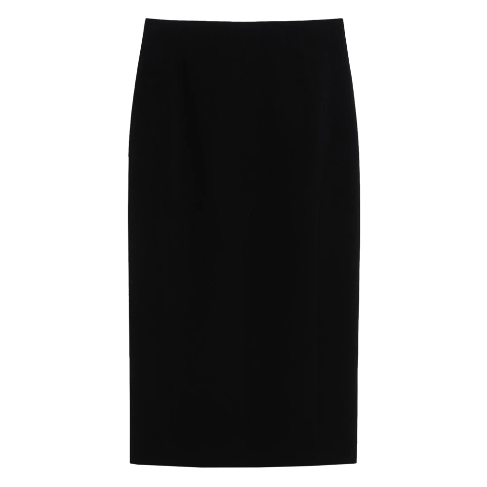 Max Mara Studio Zwarte Claudia Elegante Jurk Black Dames