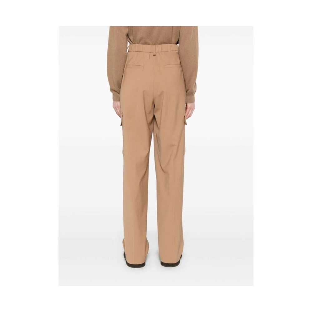 Herno Kameelbruine op maat gemaakte cargobroek Beige Dames