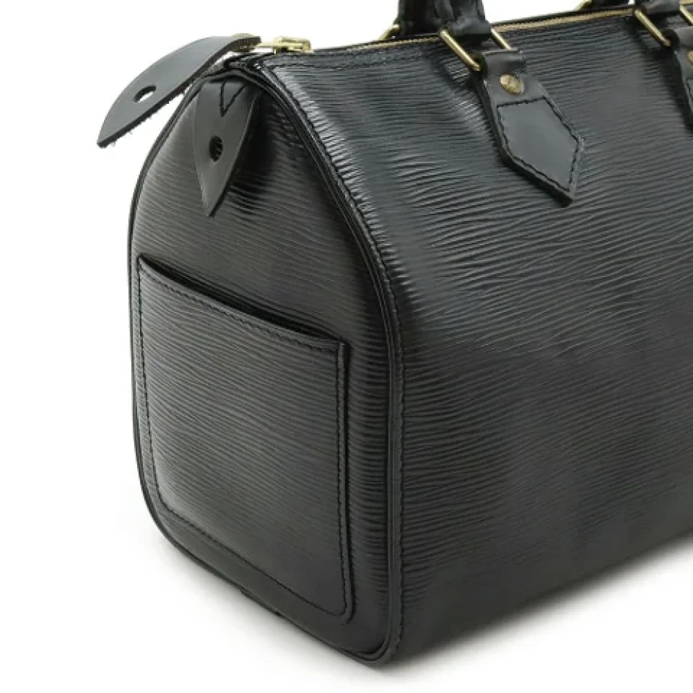 Louis Vuitton Vintage Pre-owned Leather handbags Black Dames