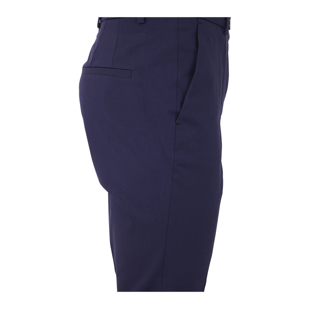 Alberto Biani Flared Stretch Broek Blue Dames