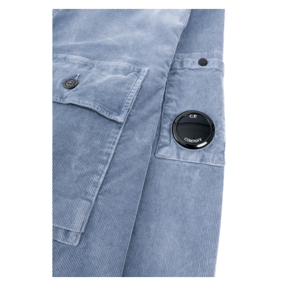 C.P. Company Vintage Corduroy Overshirt Blue Heren