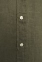 green-mandarin-collar-linen-shirt