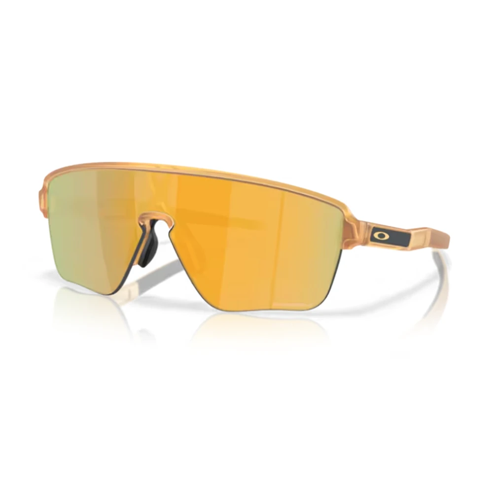 Oakley Men's Yellow Sunglasses, 42 Mm, Corridor Sq Sunglasses Matte Transparent Light Curry